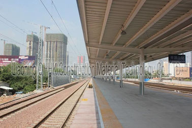 Long Span Pre Engineered Building Structure Waiting Station Steel Roof Trusses