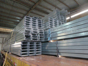 Hot Rolled Z Steel Section Galvanized Steel Square Tubing Zinc Galvanized C Channel