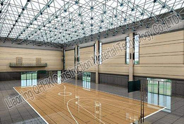 High Strength Lightweight Structural Steel Roof Trusses For Sport Hall