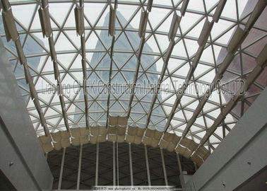 Wide Span High Strength Steel Roof Trusses Prefabricated Steel Structure Shopping Mall