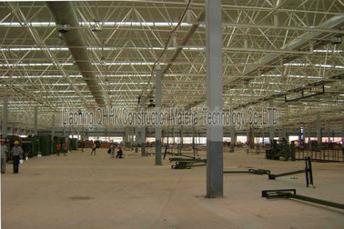Corrosion Resistant Lightweight Steel Truss Structure For Prefab House