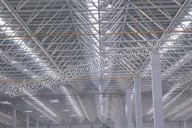 Metal Building Curved Steel Roof Trusses High Anti Rust Performance