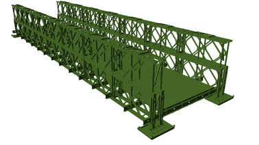 Professional Prefabricated Vehicle Bridges High Strength Steel Mateials