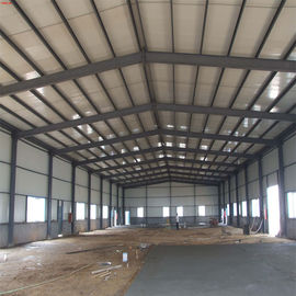 Multi Storey Workshop Steel Structure Aluminum Alloy Window For Steel Processing