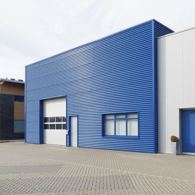 BS Warehouse Steel Structure 20m 30m 40m 50m Length 60ft 90 Ft 120 Ft