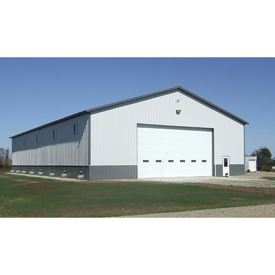 Pu Panel Warehouse Steel Structure Modern Galvanized Metal Construction Materials