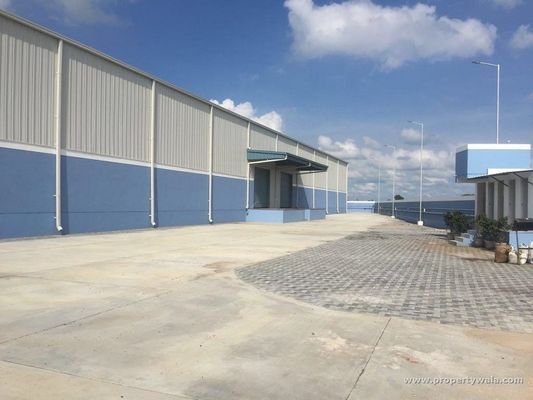 Light 100 By 200 Prefabricated Warehouse Steel Structure Q235 Q345