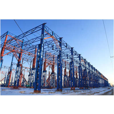 Q345b Q235b H Warehouse Steel Structure Customized Designed